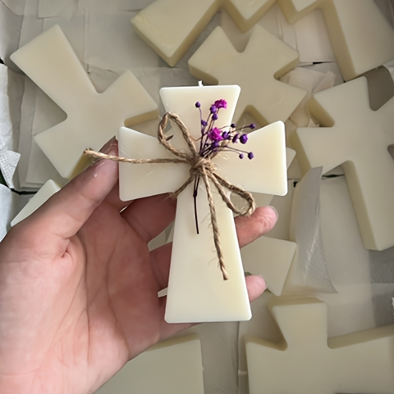 Soap Making Diy Kit - قالب من السيليكون نعمة الصليب DIY