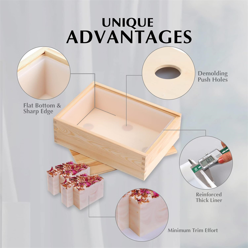 قوالب صابون كبيرة قالب بطانة س - مراجعة Soap Making Kit For Beginners وسعره