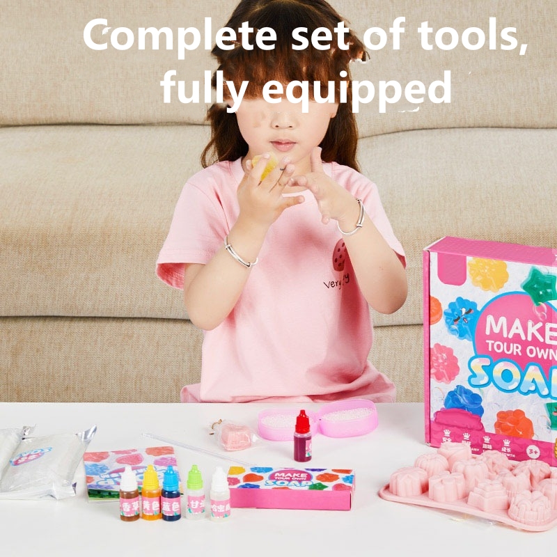 DIY اليدوية الصابون الكريستال  - مراجعة Soap Making Gifts وسعره