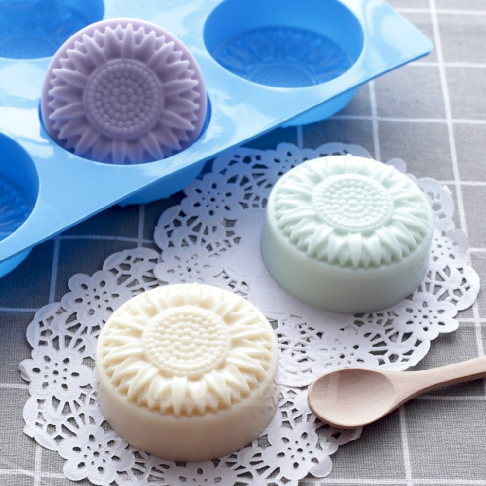 6 قوالب سيليكون قوالب صابون زه - مراجعة Soap Making Kit For Beginners وسعره