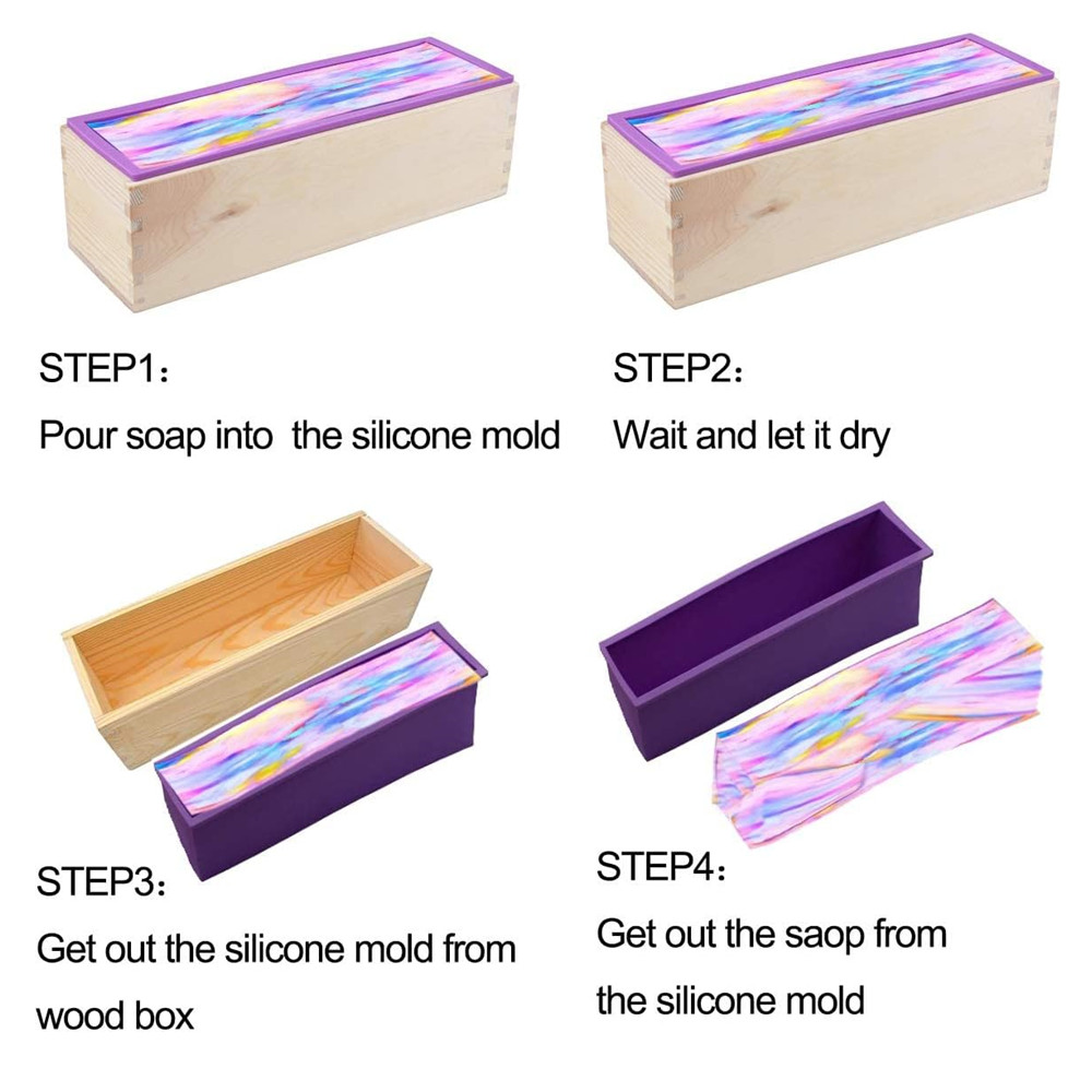 طقم قوالب صابون سيليكون سعة 1. - مراجعة Soap Making Kit For Beginners وسعره